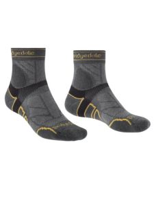 Bridgedale Men Lightweight T2 Merino Sport 3/4 Crew Gunmetal